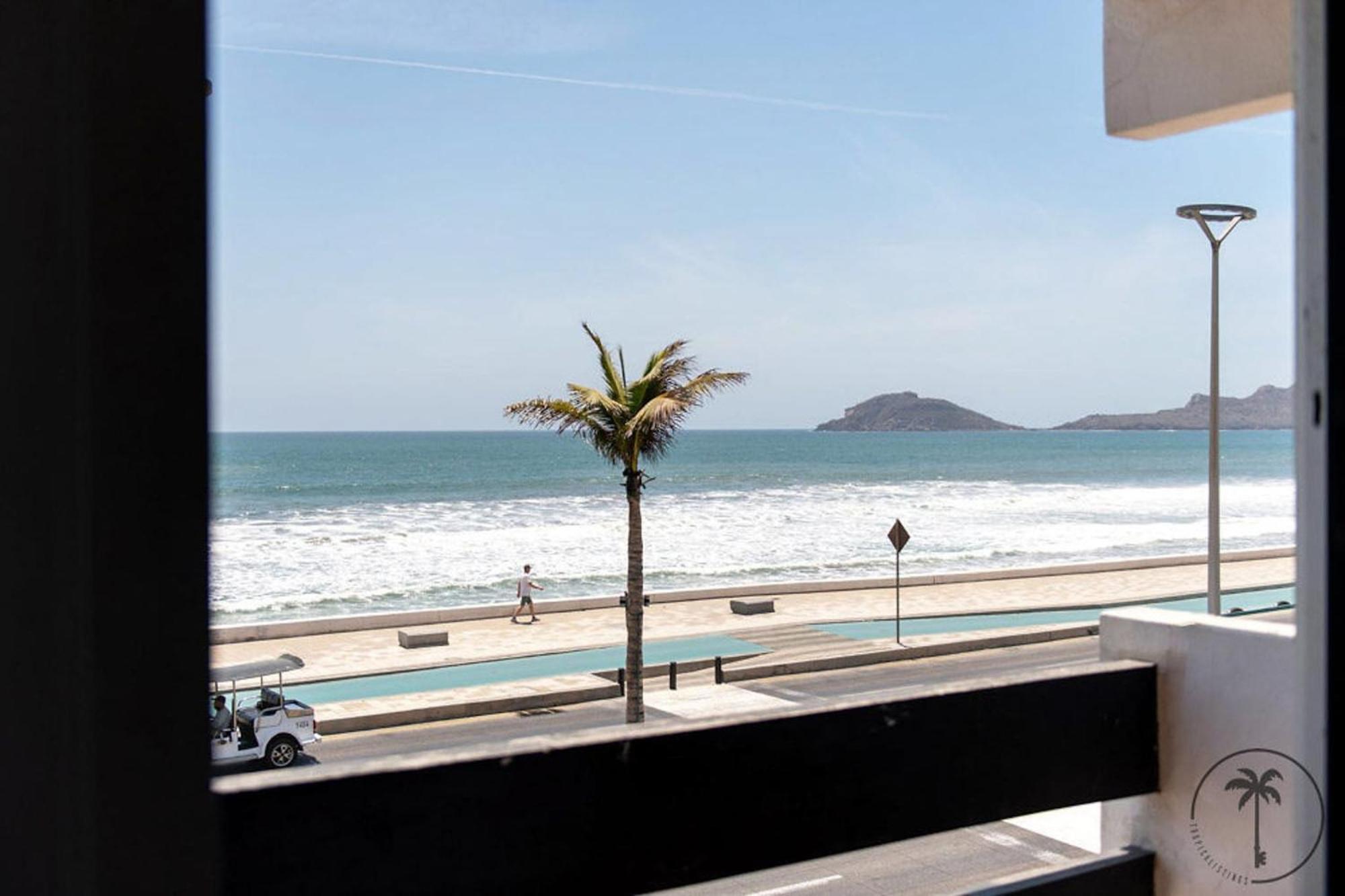 2 Bdr Apartment With Ocean View In Avenida Del Mar Mazatlán Buitenkant foto